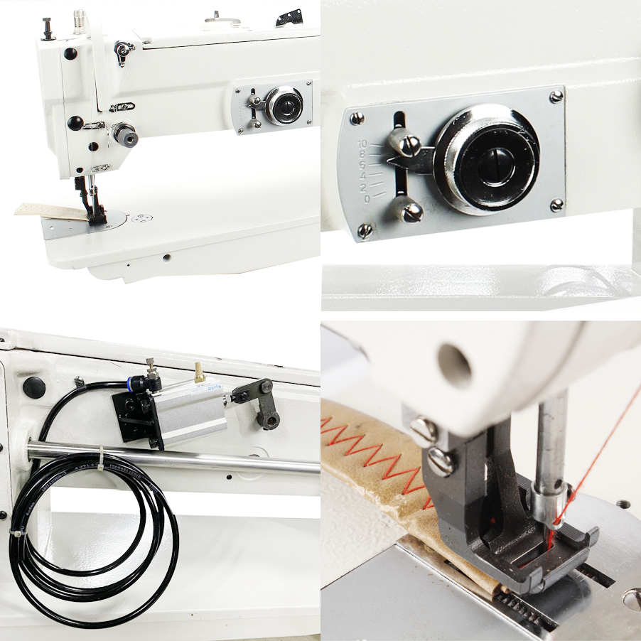 Long Arm Lockstitch Zigzag Sewing Machines factory KINGMAX