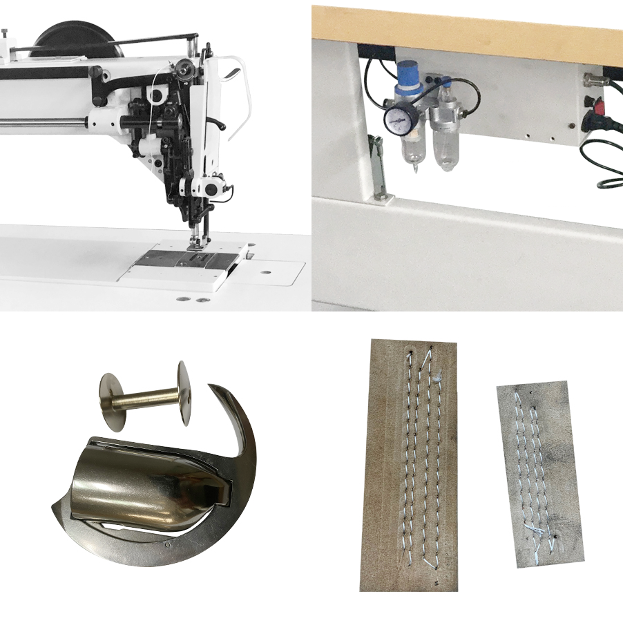 single needle thick thread sewing machine factory KINGMAX