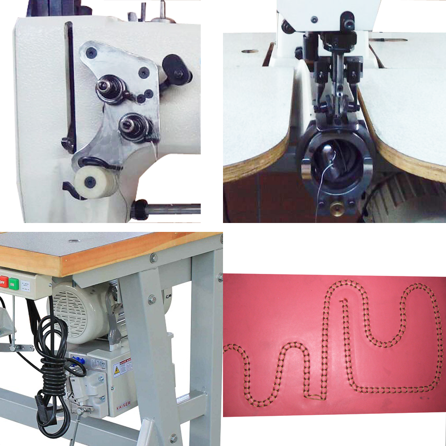 double needle shoe upper sewing machine cost KINGMAX